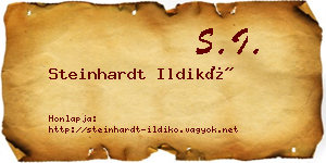 Steinhardt Ildikó névjegykártya